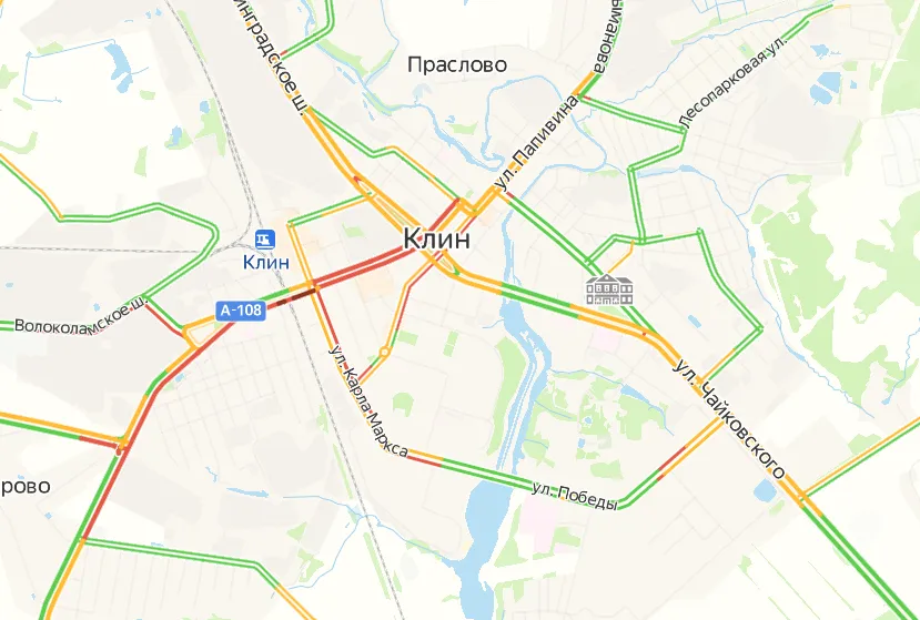 скриншот Яндекс Карты