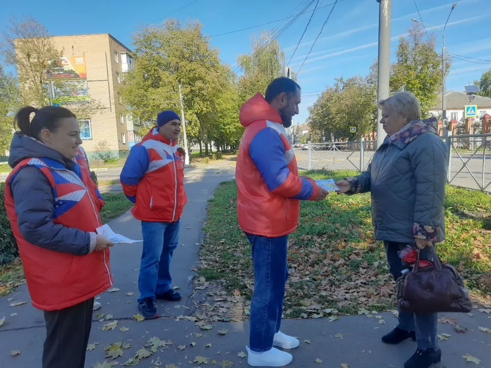 Фото: волонтерский штаб м.о. Серебряные Пруды