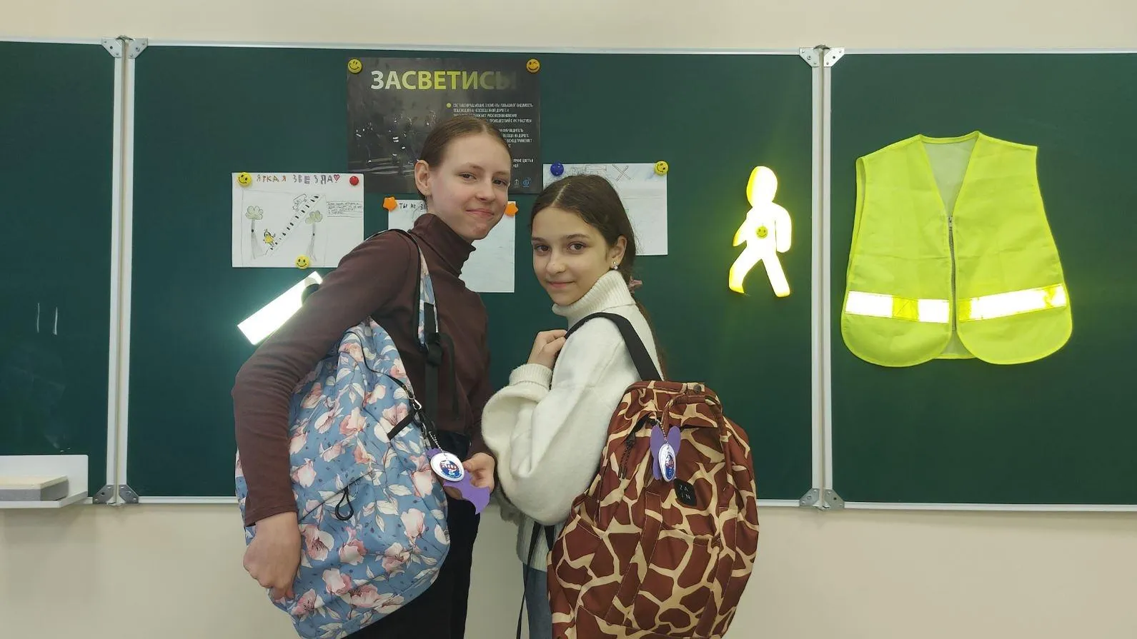 Инспекторы в городском округе Кашира рассказали школьником о безопасности на дорогах