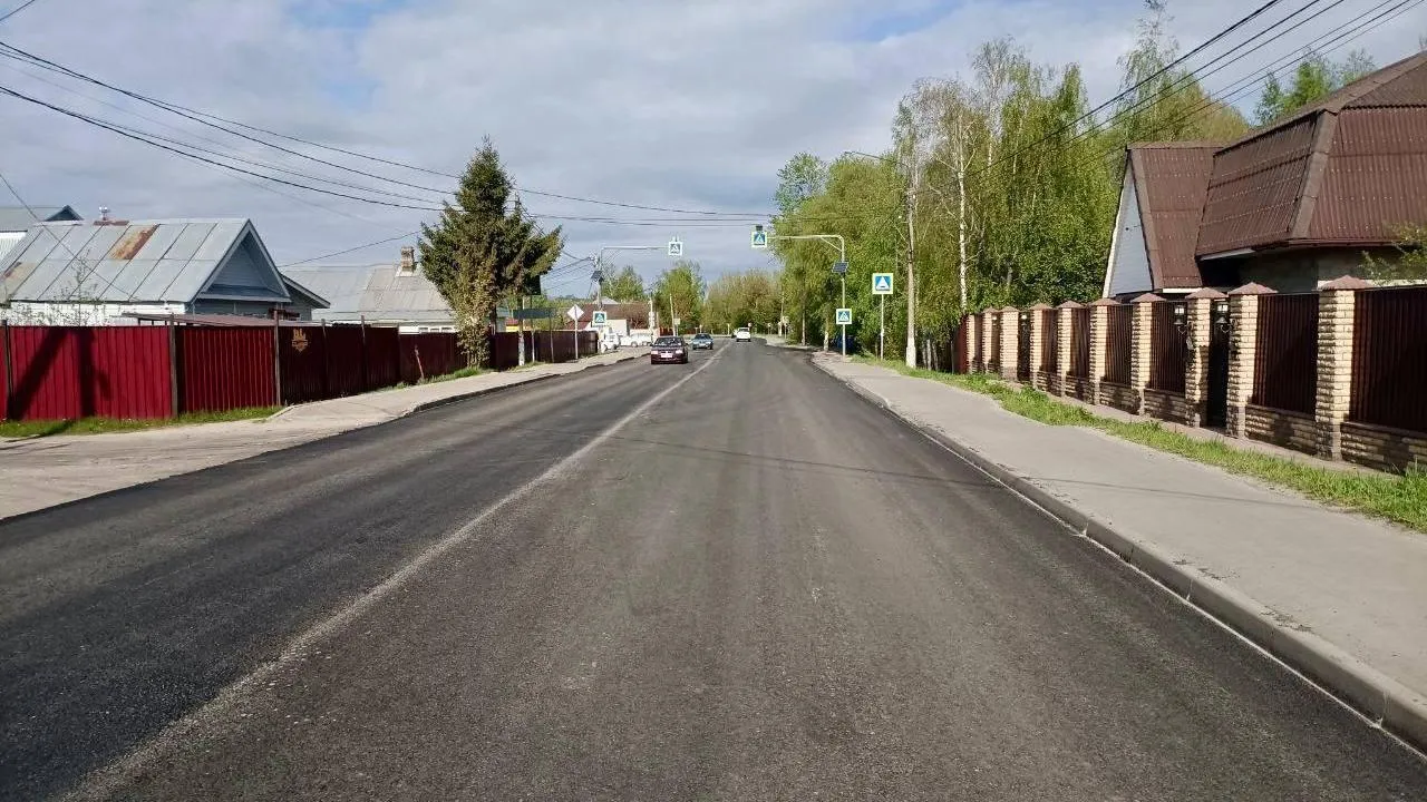 Сто тридцать региональных дорог отремонтировали в Подмосковье по нацпроекту