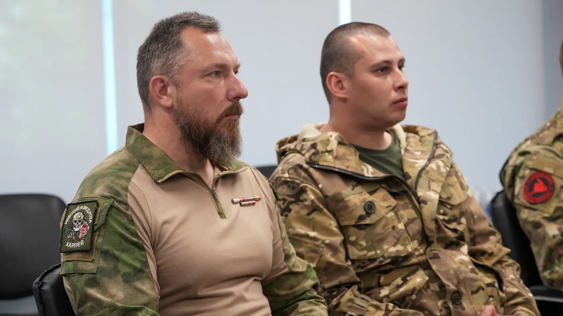 Встреча с участниками СВО - победителями предварительного голосования "Единой России"