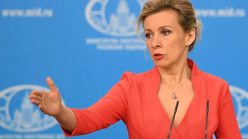 Захарова: американский дипломат украл туристический стенд РФ в Вене