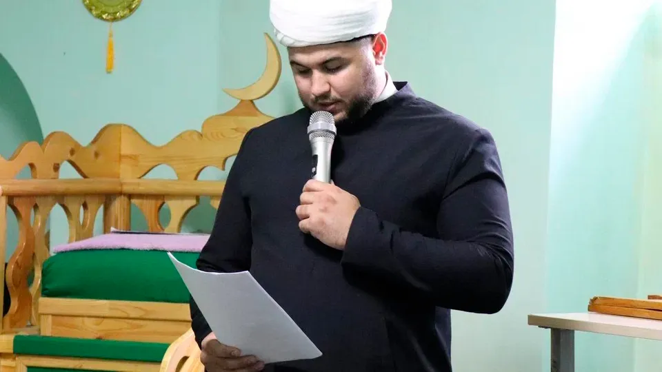 Имам-хатыб мусульманской общины м. о. Егорьевск Азиз Абдукадыров Фото: REGIONS/Василий Тремасов