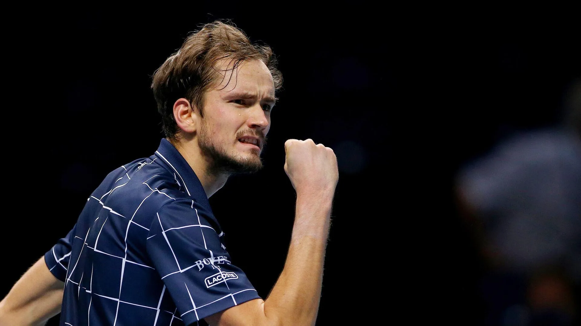 Теннисиит Даниил Медведев завоевал три титула чемпионата ATP подряд.