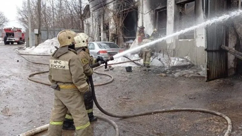 Пожар в складском помещении в Подольске локализован