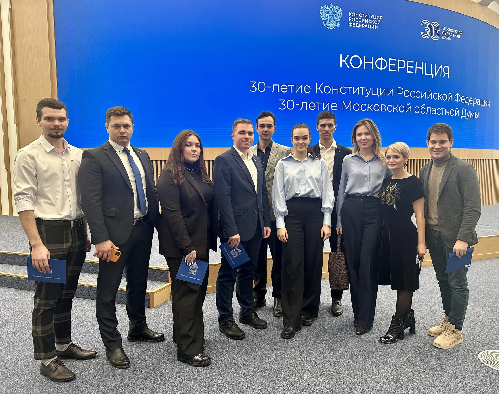 Депутат Совета депутатов г.о. Зарайск Иван Марков (пятый слева)