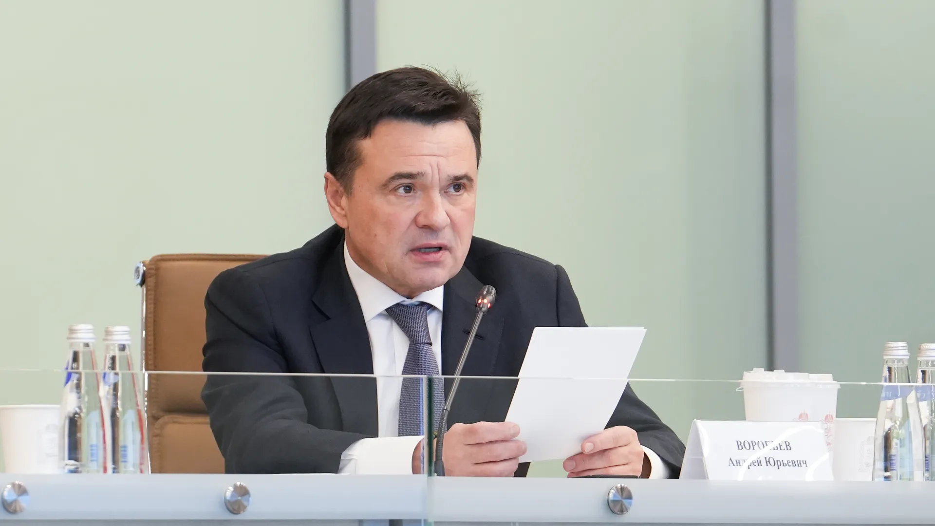 Андрей Воробьев рассказал о внедрении ИИ в регионе на заседании Комиссии Госсовета