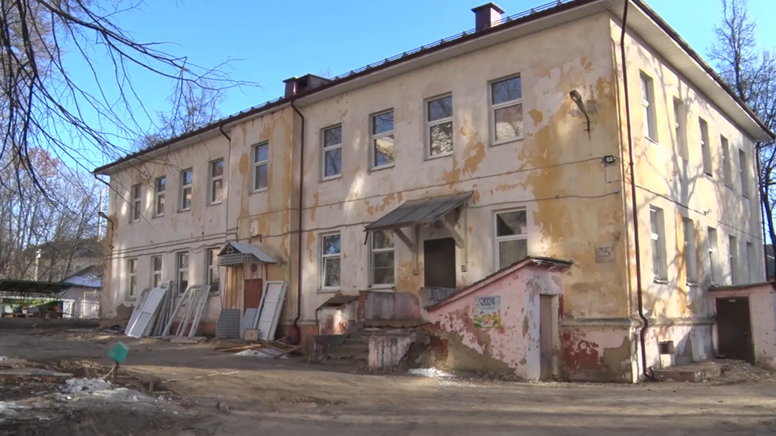 Ремонт детсада в Клину по госпрограмме завершат к 1 сентября