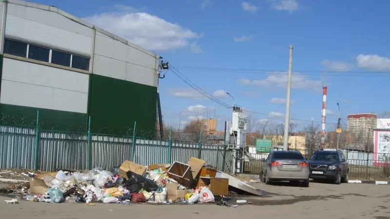 Свалку в 20 кубометров у платформы Нахабино ликвидировали после двух штрафов