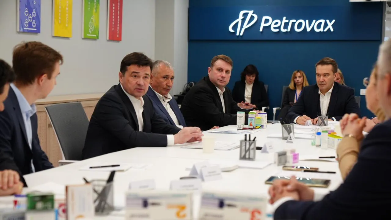 Андрей Воробьев встретился с фармпроизводителями региона в Подольске
