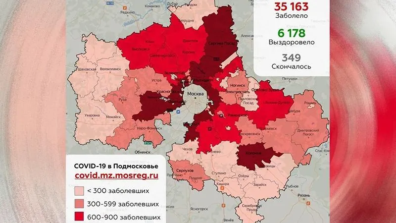 Коронавирус.Мособлштаб