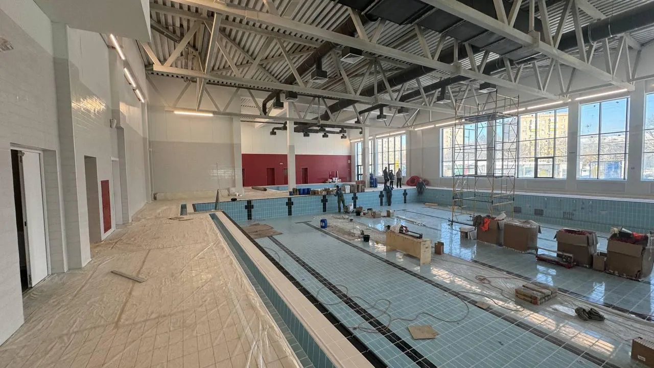 В Лобне вышло на финишную прямую строительство ФОКа с бассейном