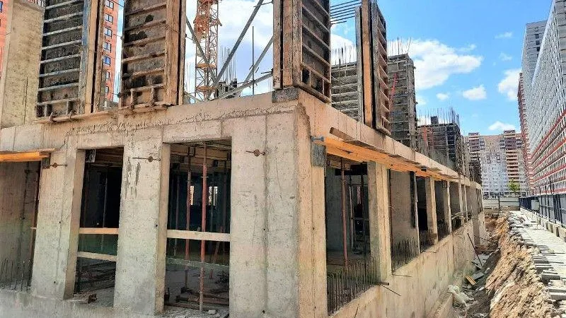Строительство нового детского сада продолжается в Ленинском округе