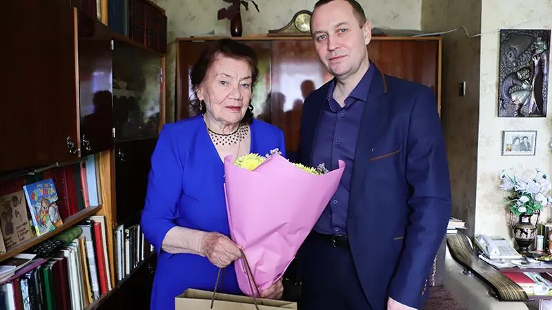 Жительница Воскресенска – труженица тыла справила 95-летие