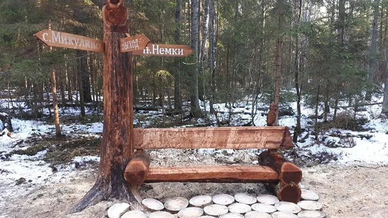Скамейки-навигаторы из сказки про трех медведей появятся в лесах Подмосковья