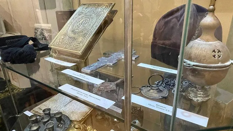 В Кашире открылась выставка к юбилею Введенского храма