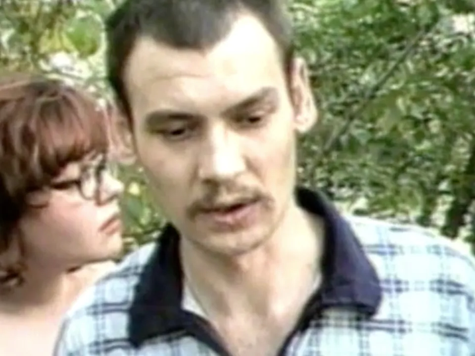 Кадр из видео телепрограммы «Криминальная Россия»