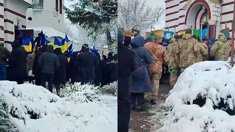 «Бьют православных верующих»: в украинском селе раскольники штурмом взяли храм