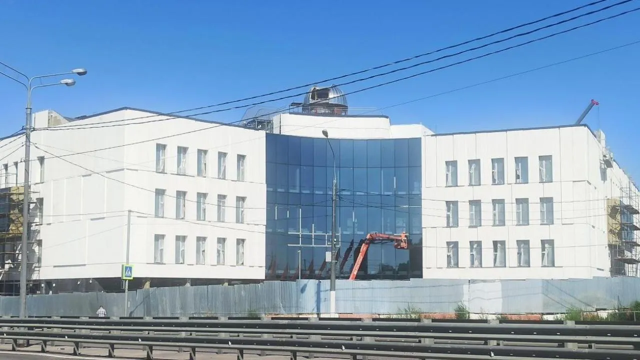 Технопарк и корпус для проживания детей заканчивают строить в подмосковном Долгопрудном