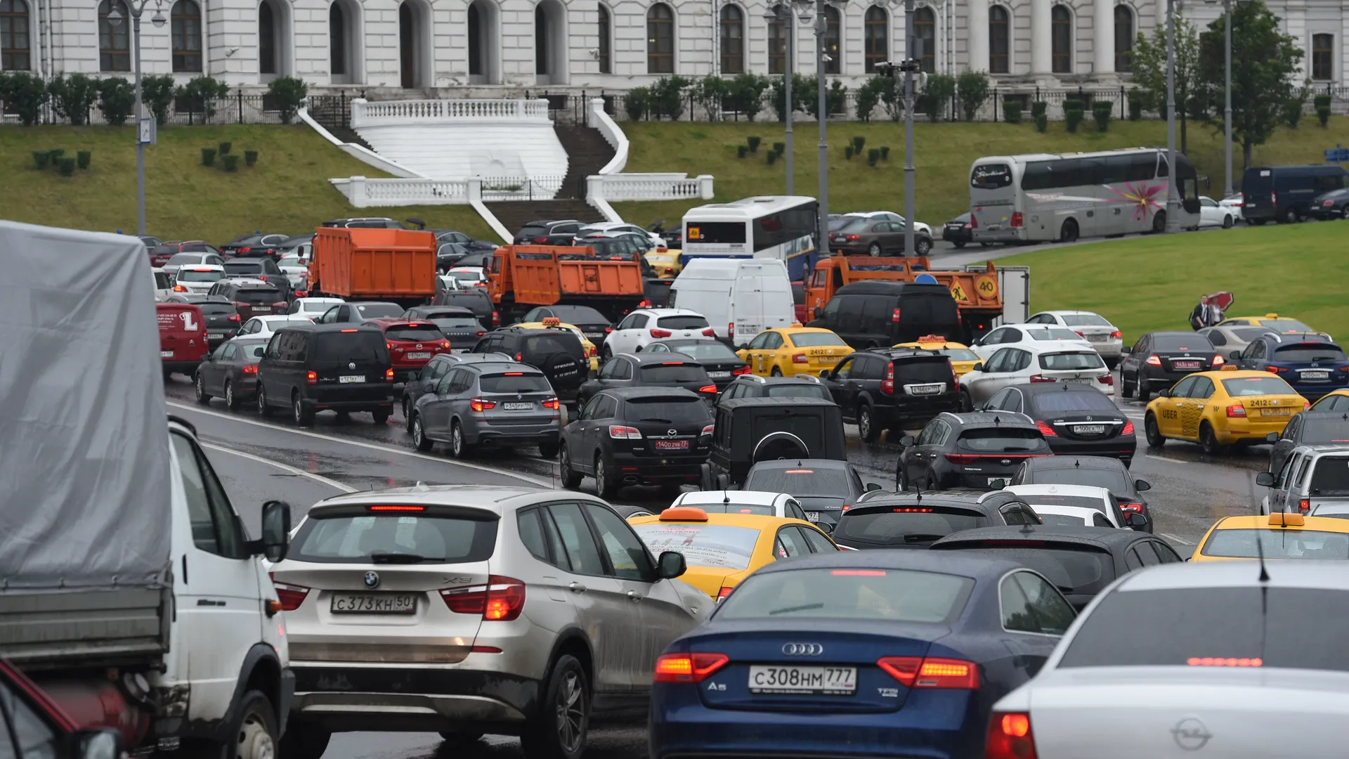 Пробки в Москве