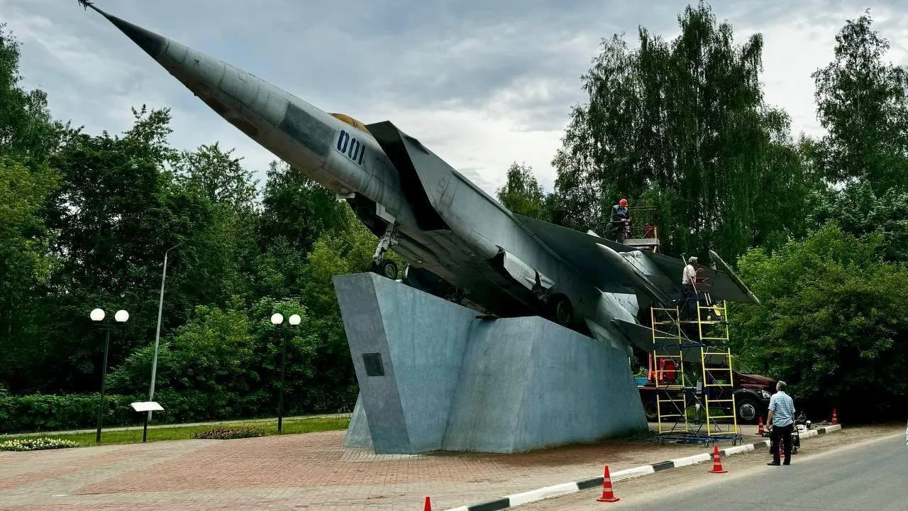 Памятник МиГ-25 в Дубне готовят к преображению