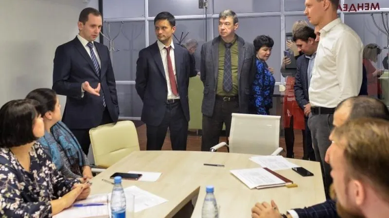 Глава Мининвеста МО осмотрел новый коворкинг-центр в Солнечногорске