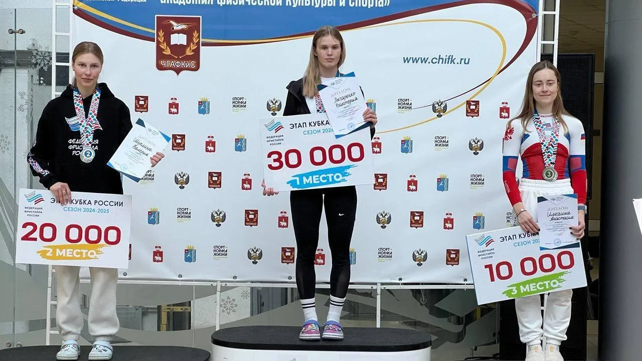 Подмосковная спортсменка завоевала медали на этапе Кубка России по фристайлу
