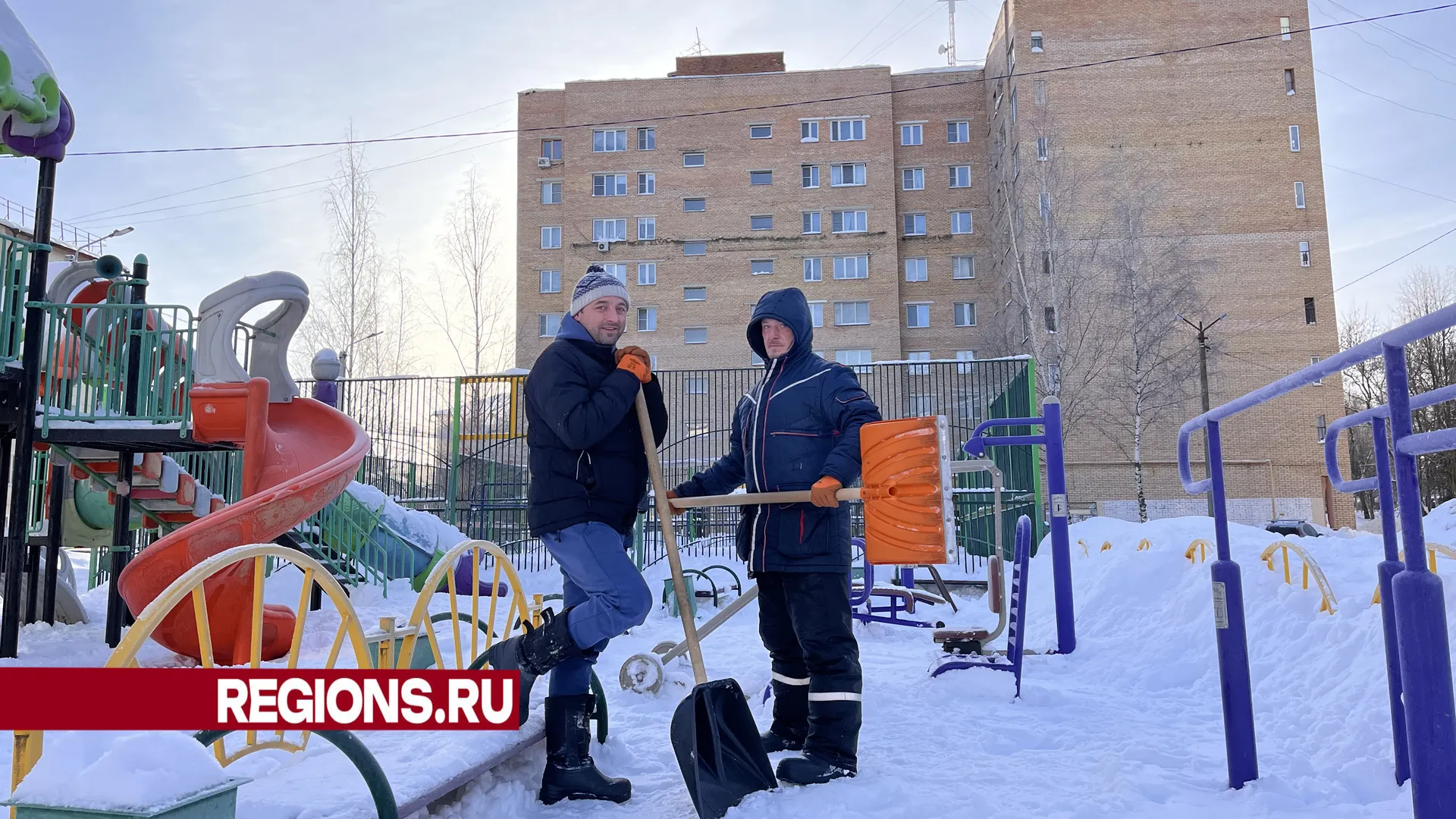 Коммунальщики. Фото: Татьяна Рунова