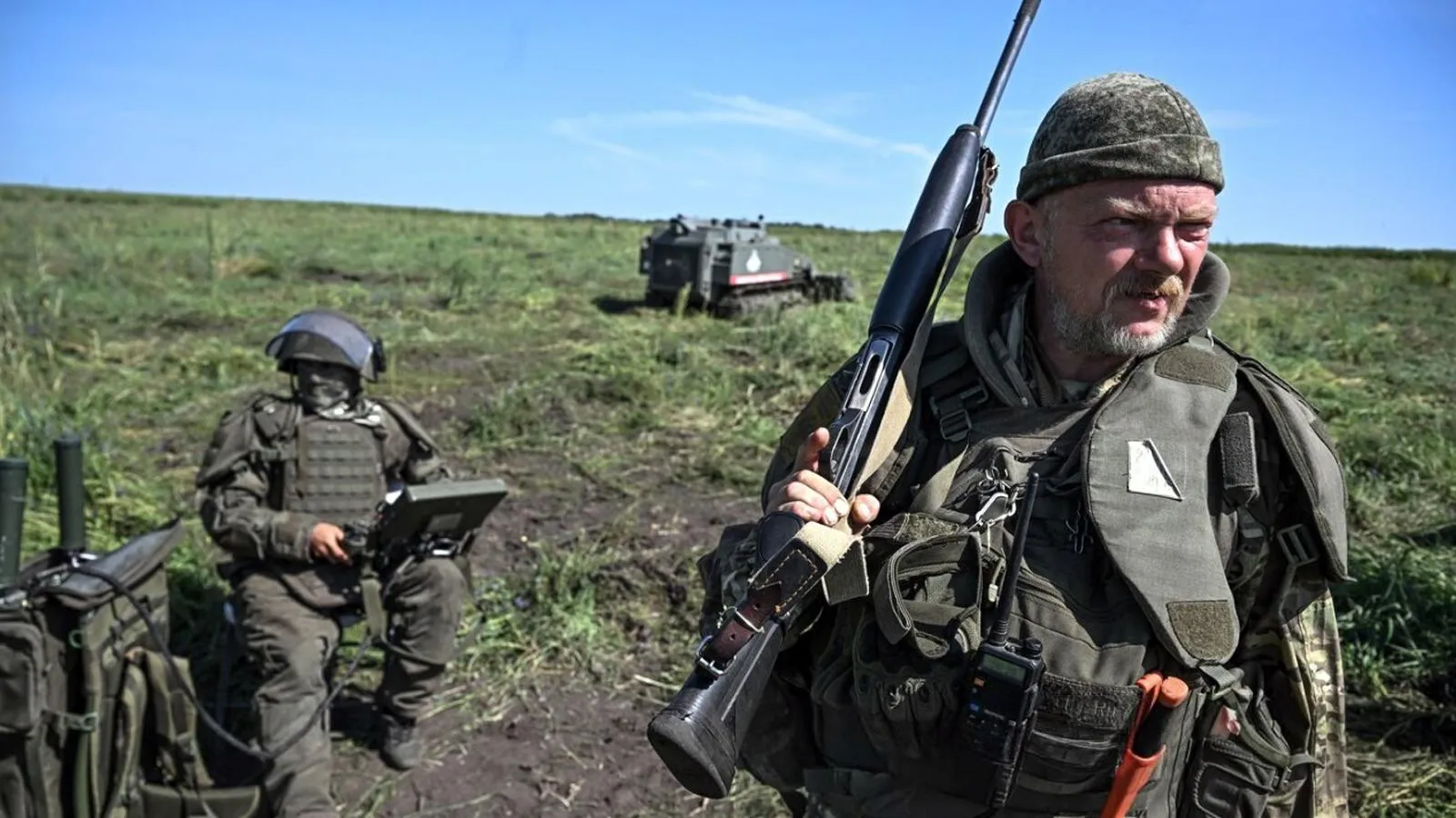 Разминирование сельскохозяйственных угодий в Курской области. Сергей Бобылев