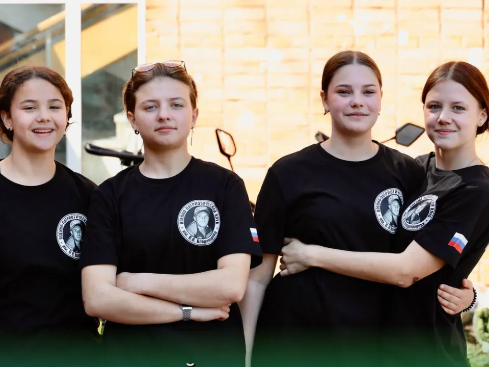 Вероника крайняя справа. Фото: пресс-служба администрации Павлово-Посадского г.о.