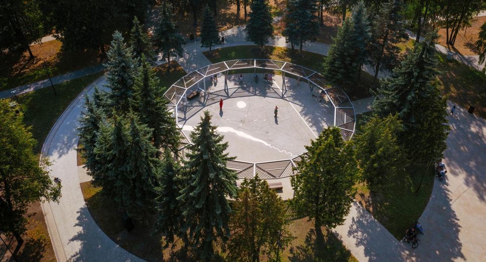 Центральный парк в Пушкино занял 5 место по посещаемости в Подмосковье