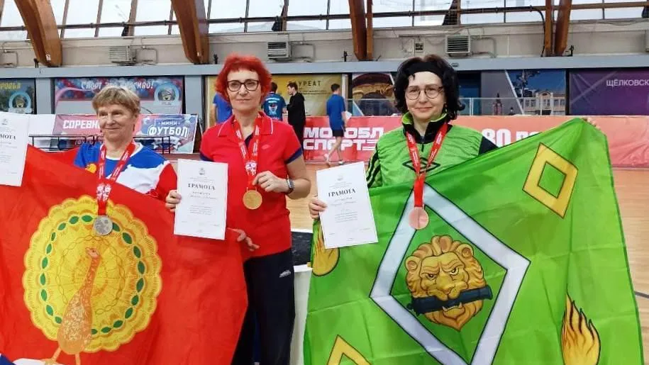 Теннисисты из округа Пушкинский заняли призовые места на областном Чемпионате