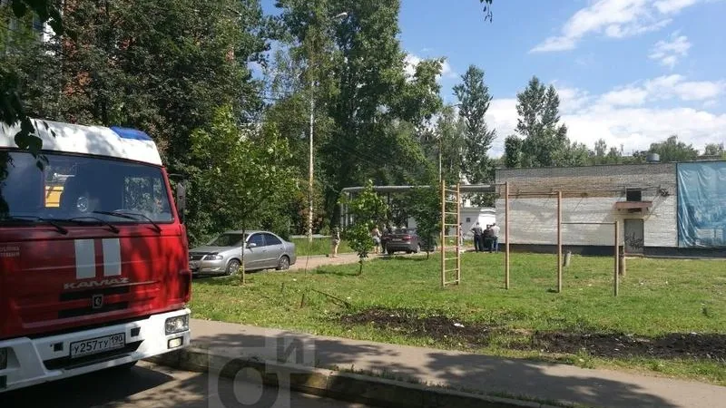 Трансформаторная будка загорелась в Одинцове, дома остались без света