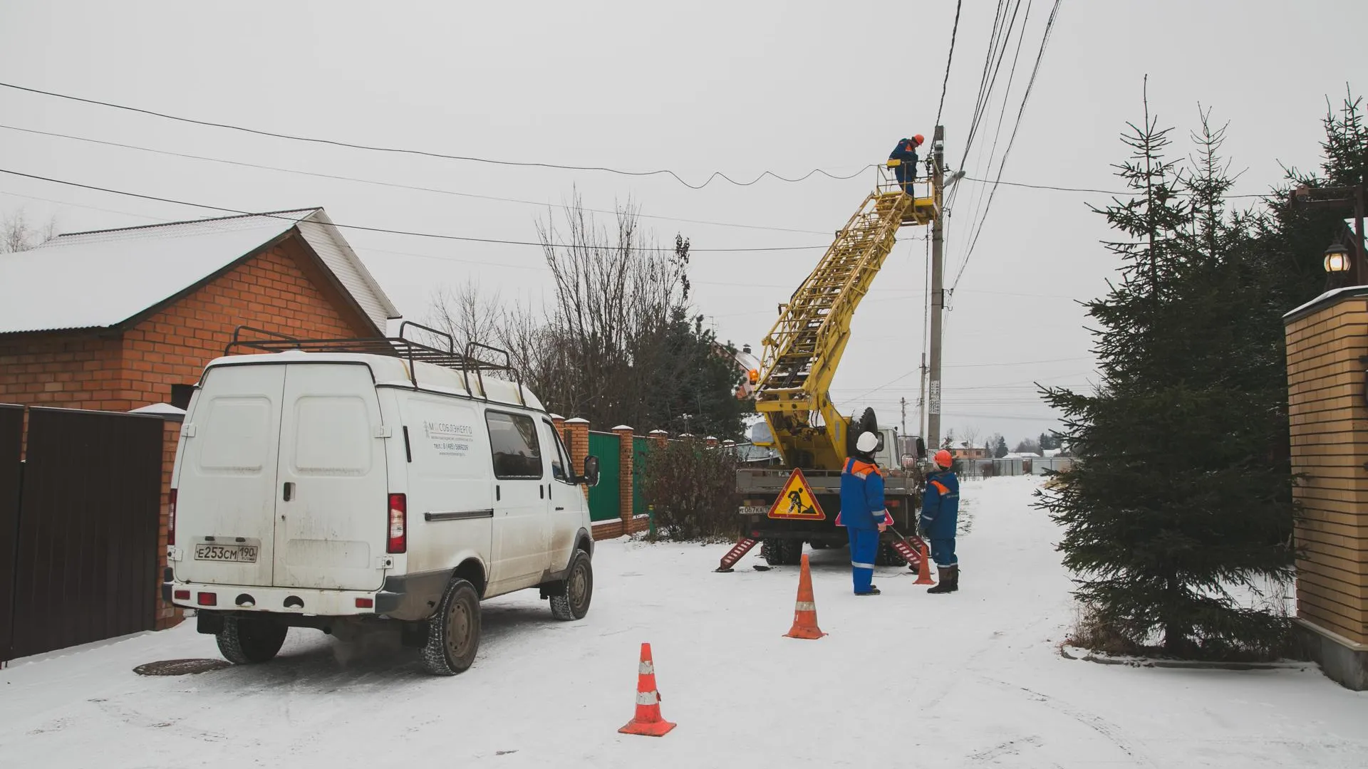 Пресс-служба компании «Мособлэнерго»