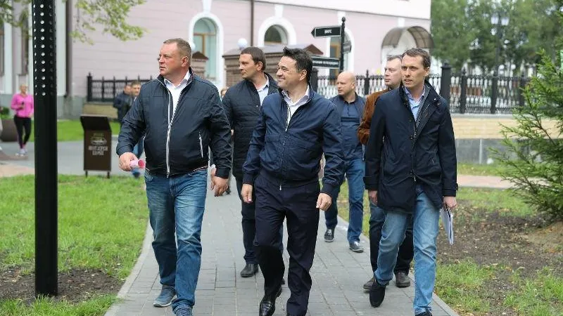 Превратился в город-парк. Губернатор отметил положительные изменения в облике Рошаля