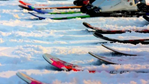 Лыжи. Фото: pxhere.com