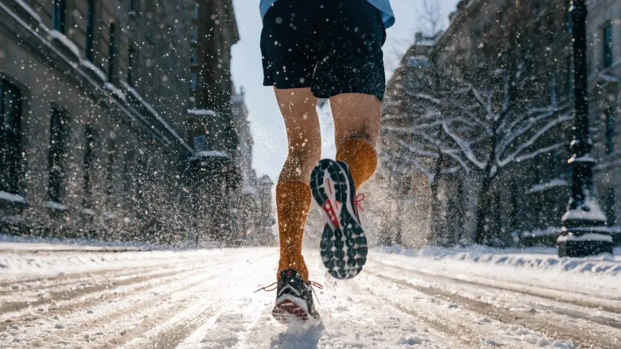 Наро-Фоминский «терминатор»: оголившийся бегун бросил вызов подмосковным сугробам