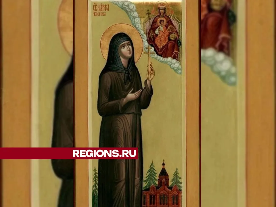 Икона&nbsp;преподобномученицы Марфы Ковровой.&nbsp;Фото: REGIONS/Василий Тремасов