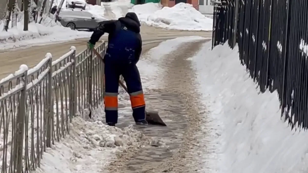 Скриншот из видеосюжета ТВ "Угреша"