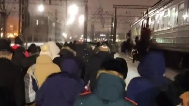 Скриншот из видео Telegram-канала "Замкадье | Подмосковье | Мытищи"