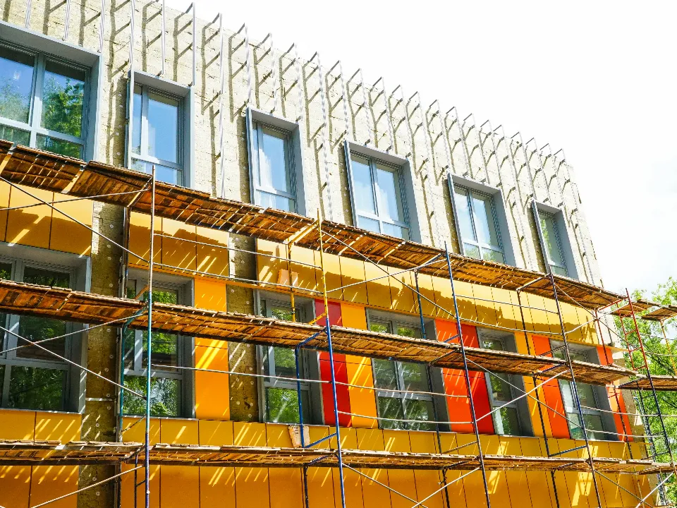 Яркий фасад украсит здание детского сада «Радуга».&nbsp;Фото: Иван Чижов