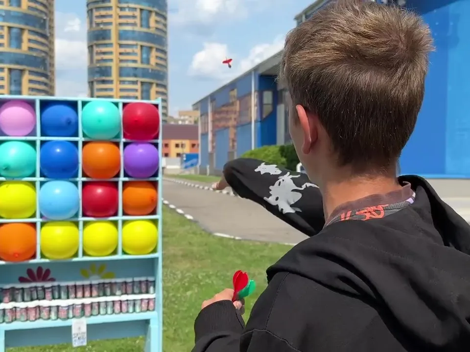 Метание дротиков.&nbsp;Фото: Ксения Казакова