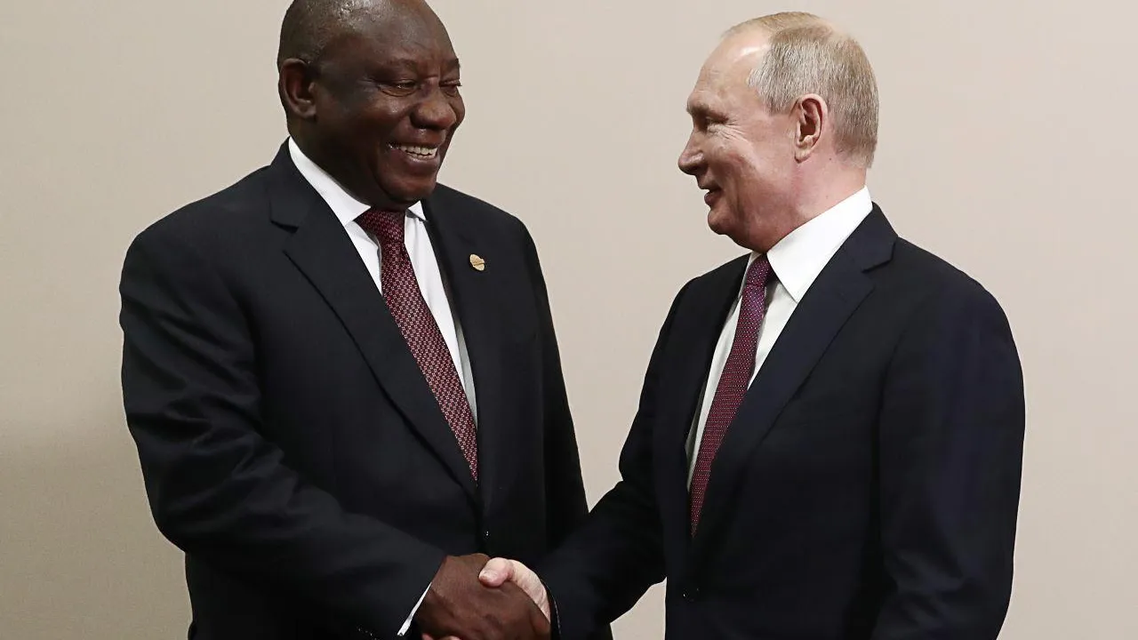 Путин оценил дипломатическое искусство президента ЮАР