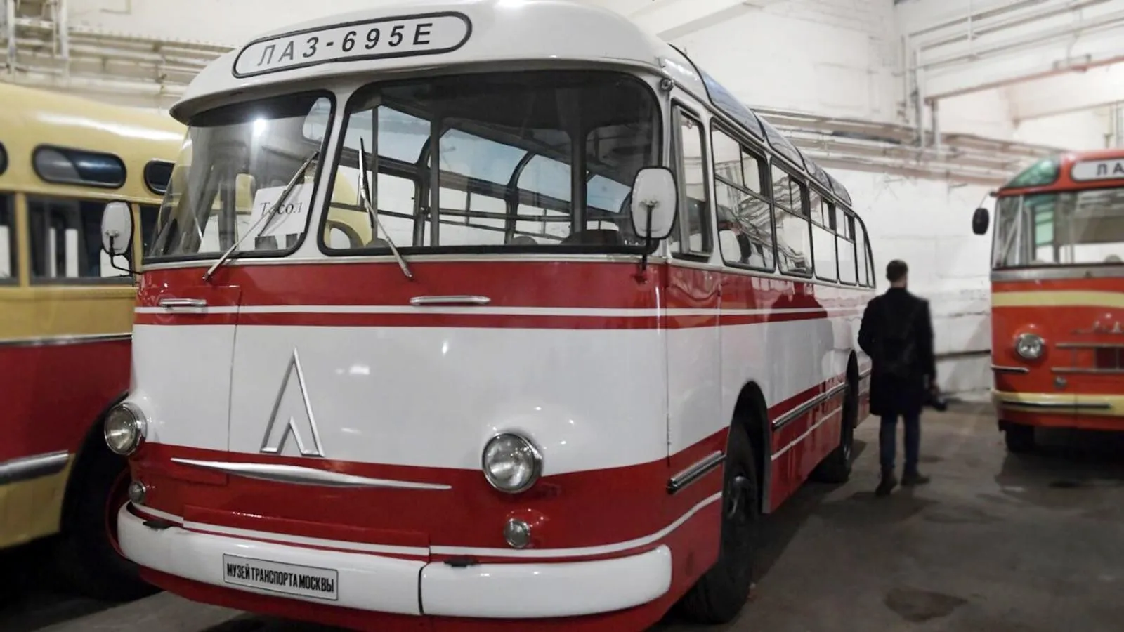 Автобус ЛАЗ-695Е, Музей транспорта Москвы. Алексей Никольский