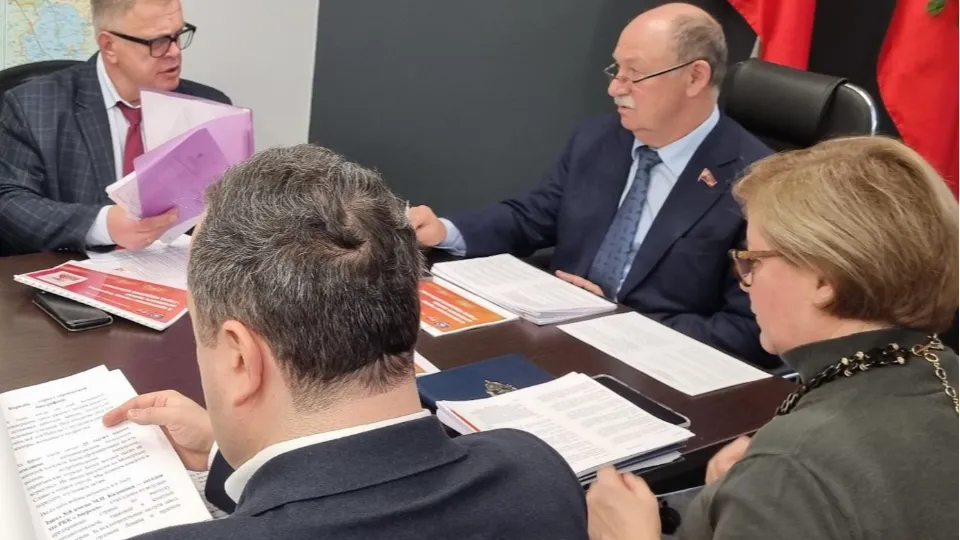 Фото: Александр Голуб – референт руководителя фракции КПРФ в Мособлдуме А.А. Наумова