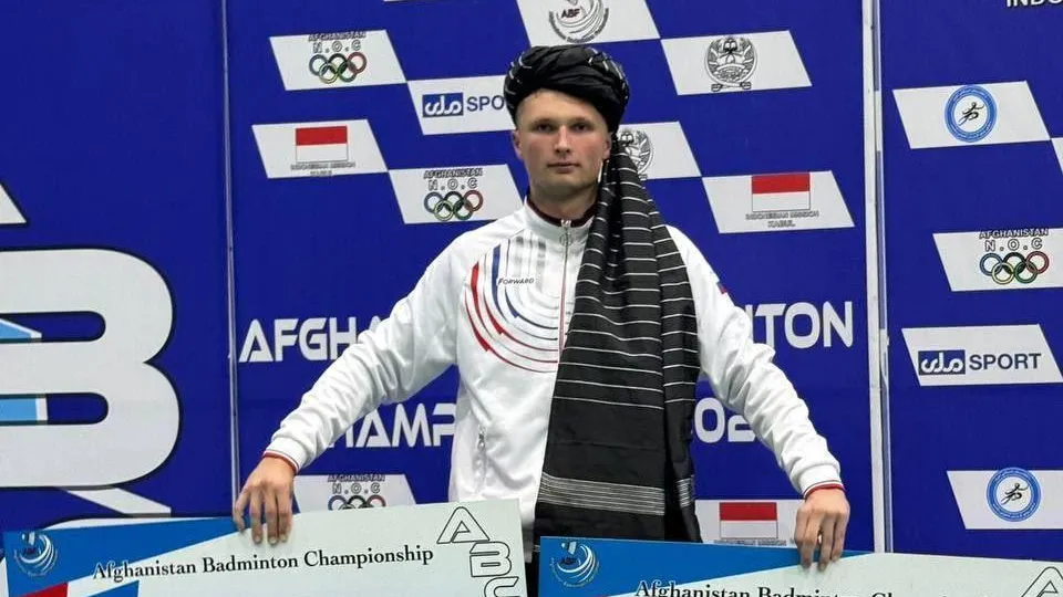 Спортсмен из Московской области выиграл международный турнир по бадминтону в Афганистане