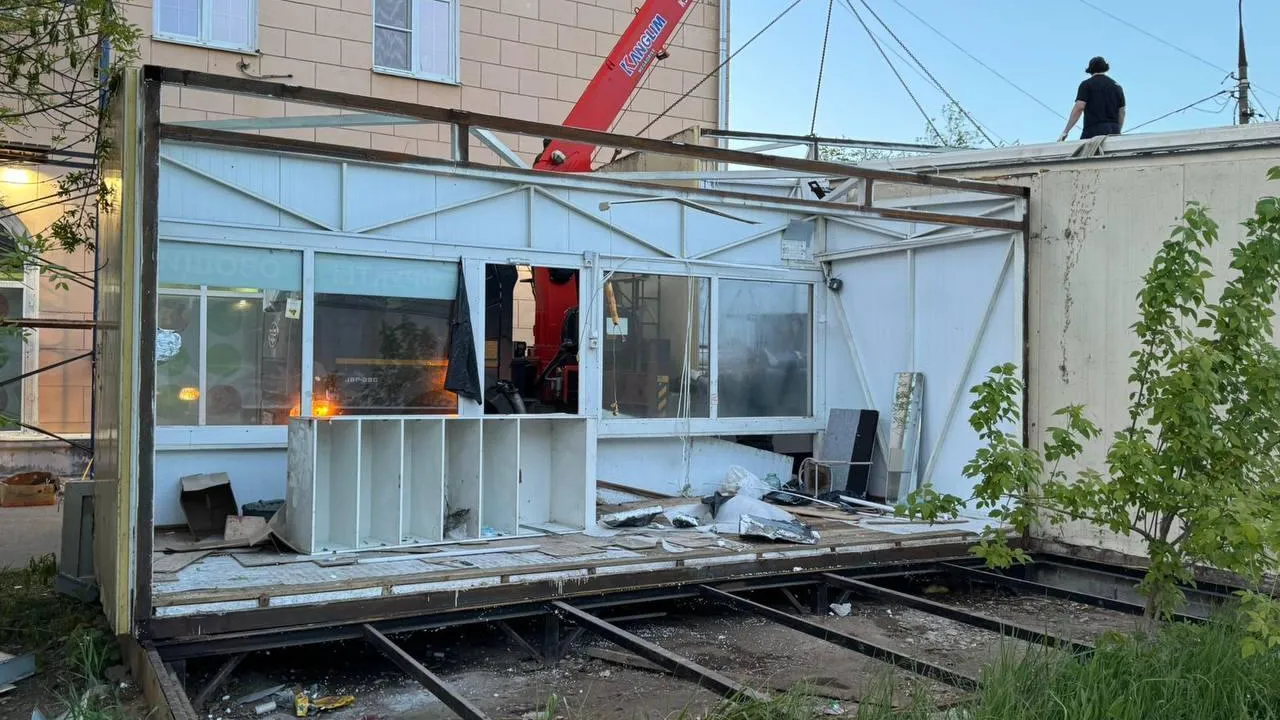 В Щелкове демонтировано 18 незаконных торговых точек