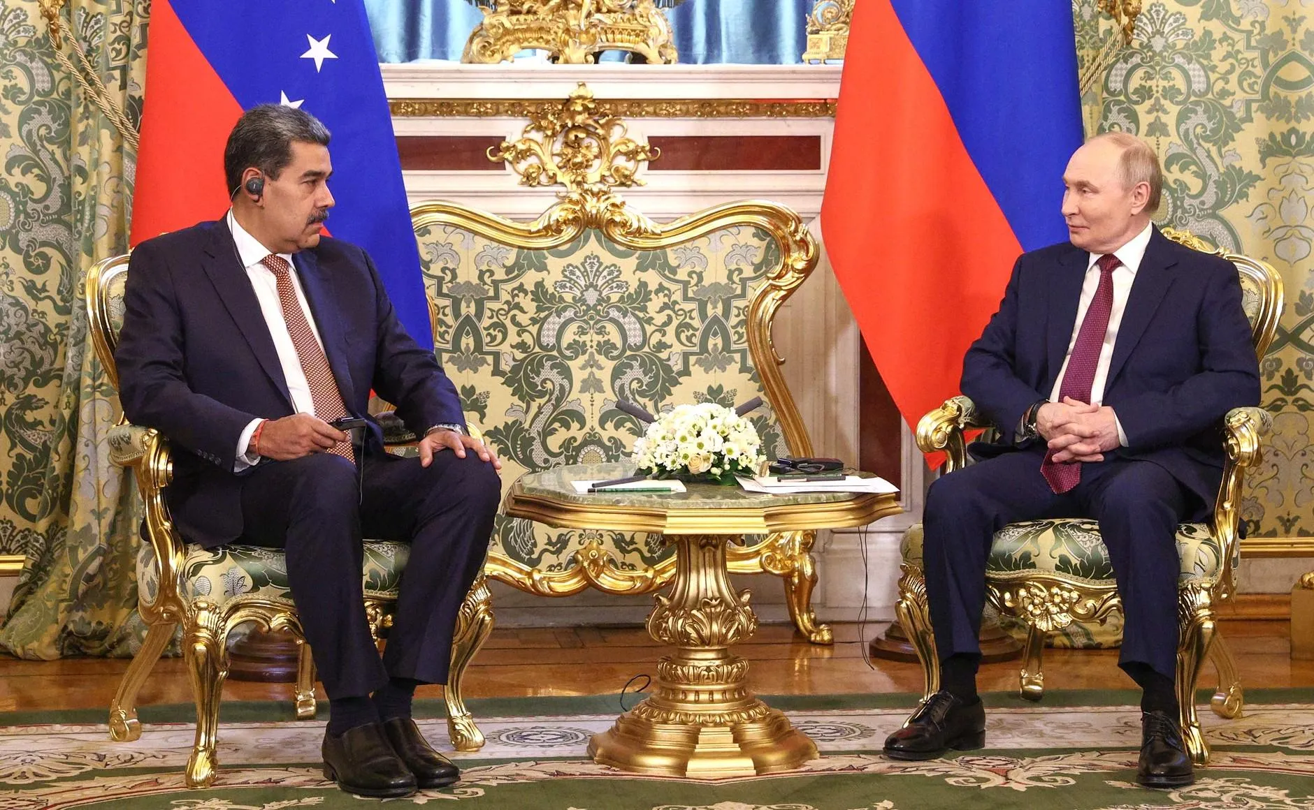 Президент Венсуэлы Николас Мадуро и Владимир Путин. President of Russia Office apai/Keystone Press Agency