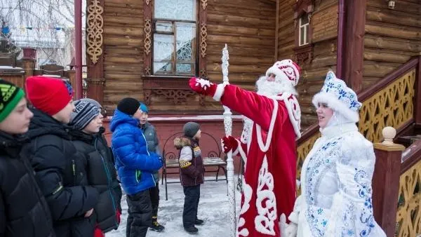 Сибирская резиденция Деда Мороза открылась для гостей