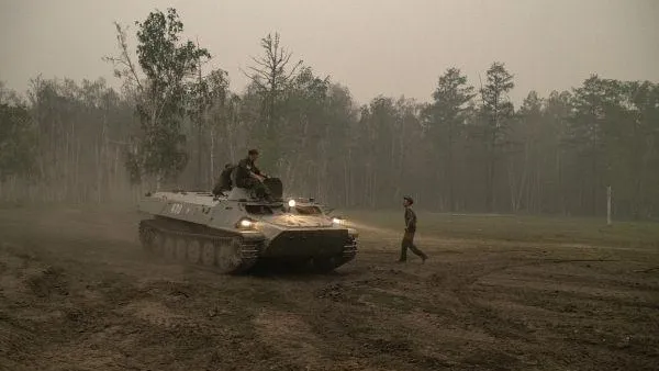 Отряд инженерных подразделений помог потушить пожар в Якутии